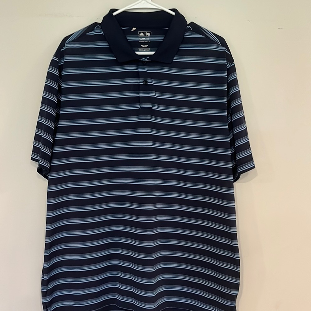 Mens large Adidas golf polo.